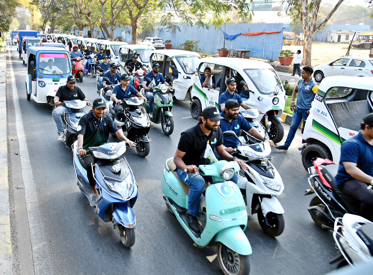 India largest EV rally flagged off in Hyderabad - Sakshi3