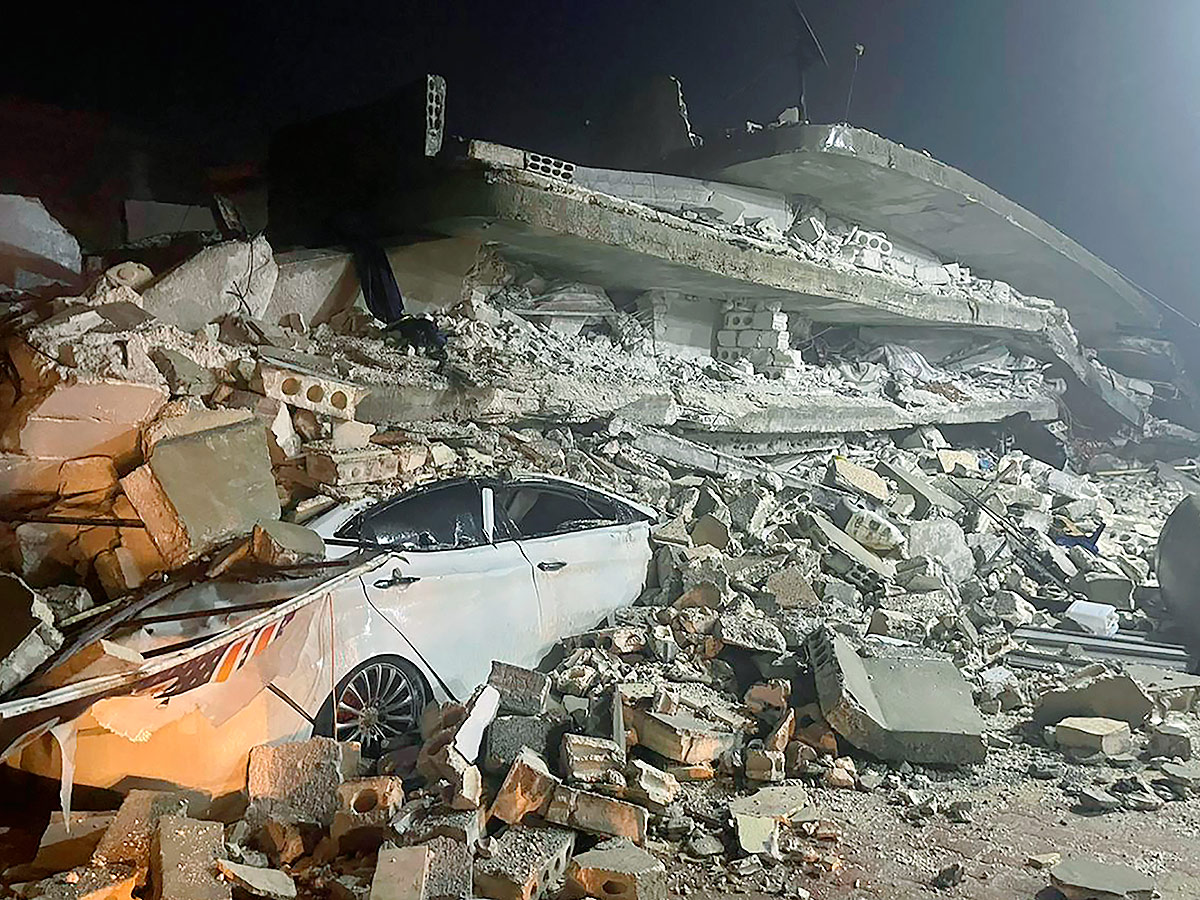 Powerful Earthquake Shakes Turkey Syria Photos - Sakshi1