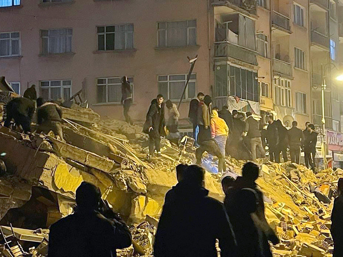 Powerful Earthquake Shakes Turkey Syria Photos - Sakshi17