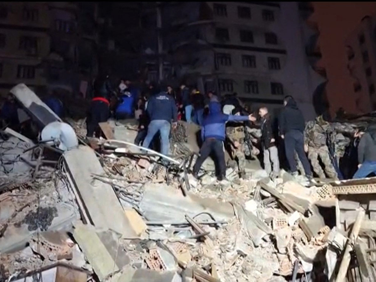 Powerful Earthquake Shakes Turkey Syria Photos - Sakshi23