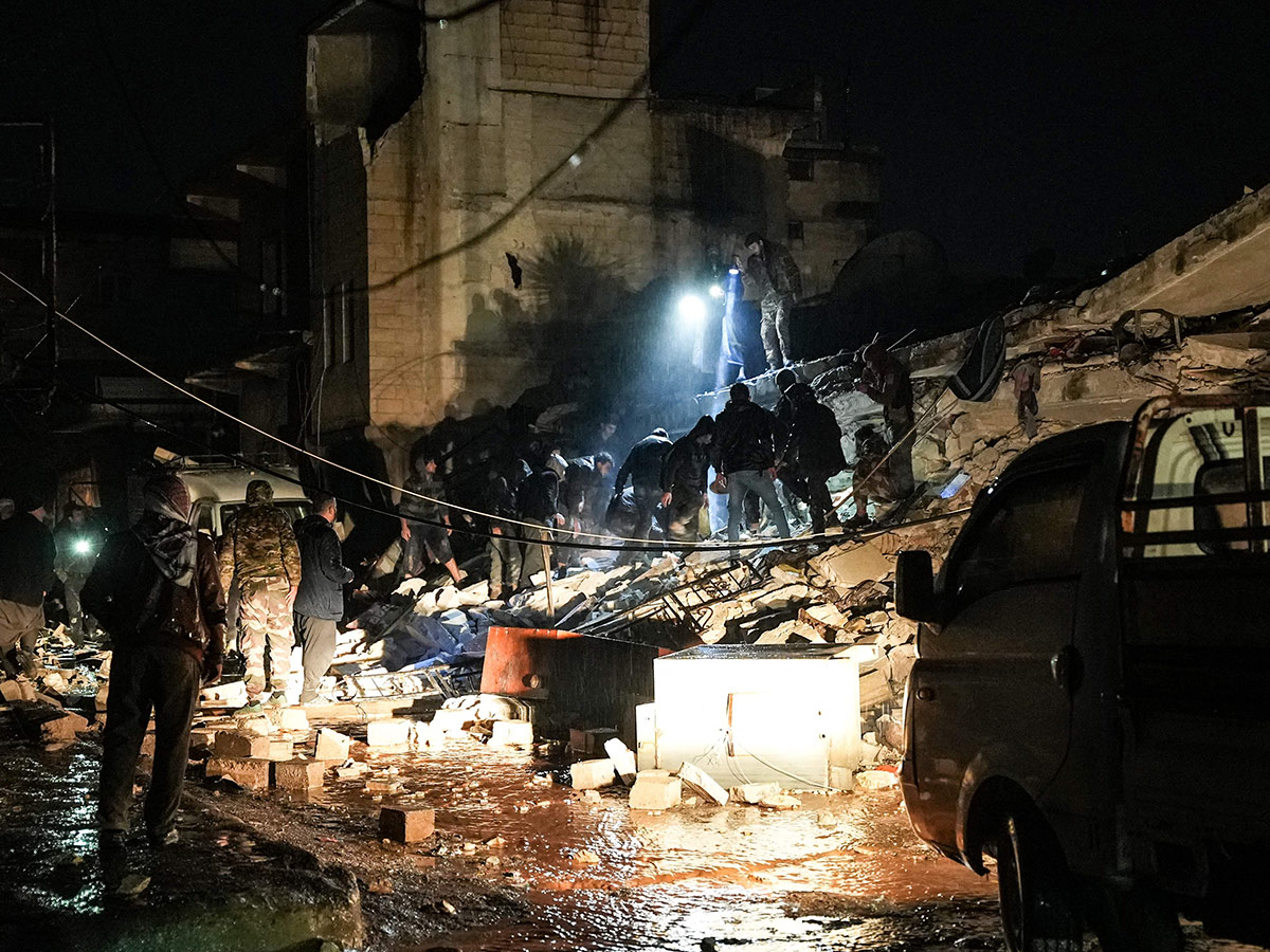 Powerful Earthquake Shakes Turkey Syria Photos - Sakshi25