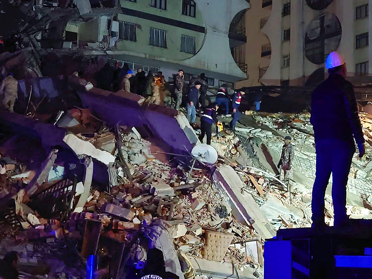 Powerful Earthquake Shakes Turkey Syria Photos - Sakshi4