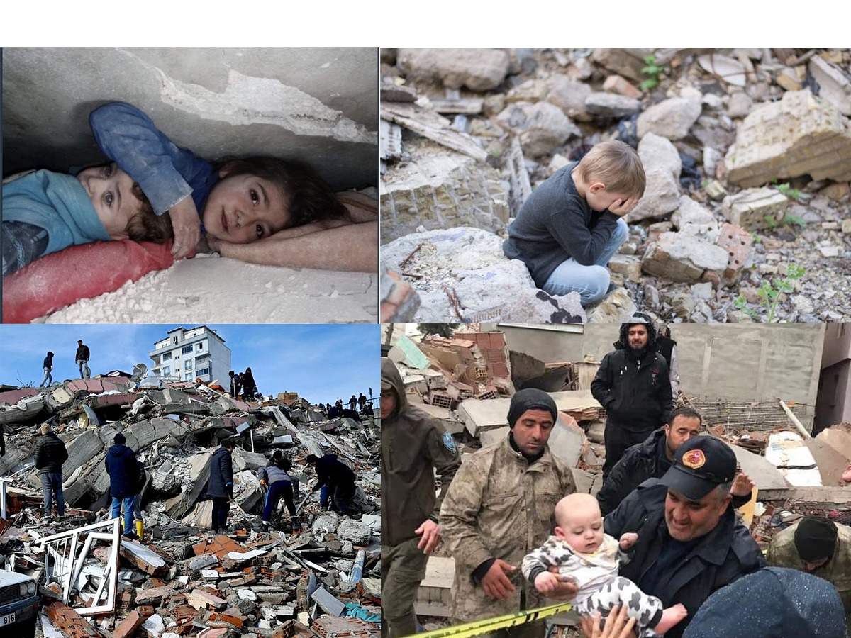 Turkey And Syria Earthquake Heart Touching Viral Photos - Sakshi1