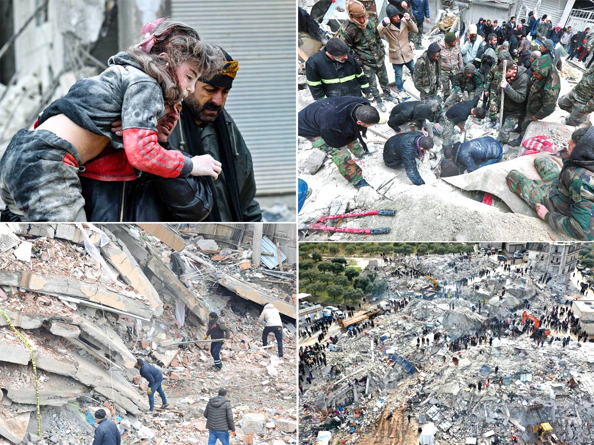 Deadly Earthquake Turkey Syria Photos - Sakshi1