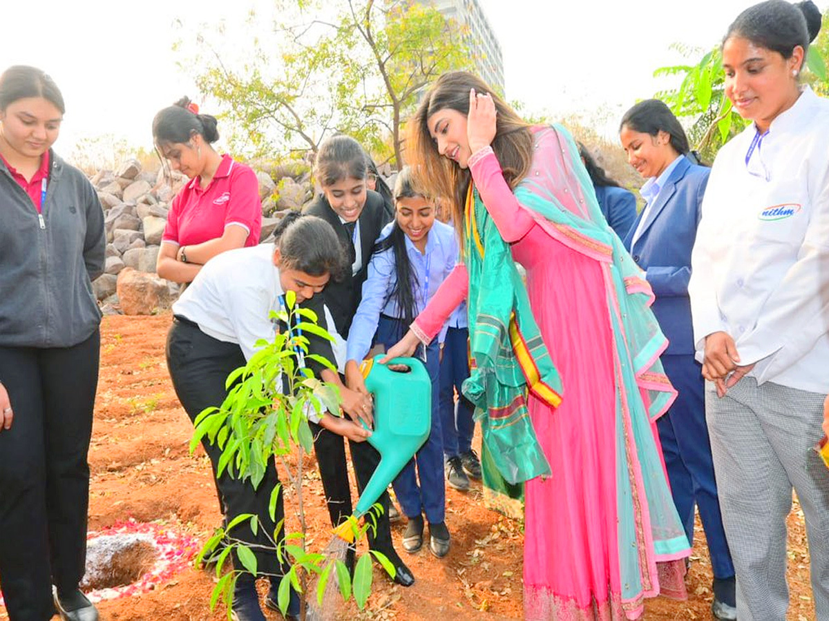 Actress Sreeleela Participated in Green India Challenge Photos - Sakshi3