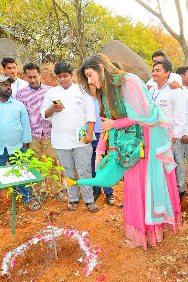 Actress Sreeleela Participated in Green India Challenge Photos - Sakshi4