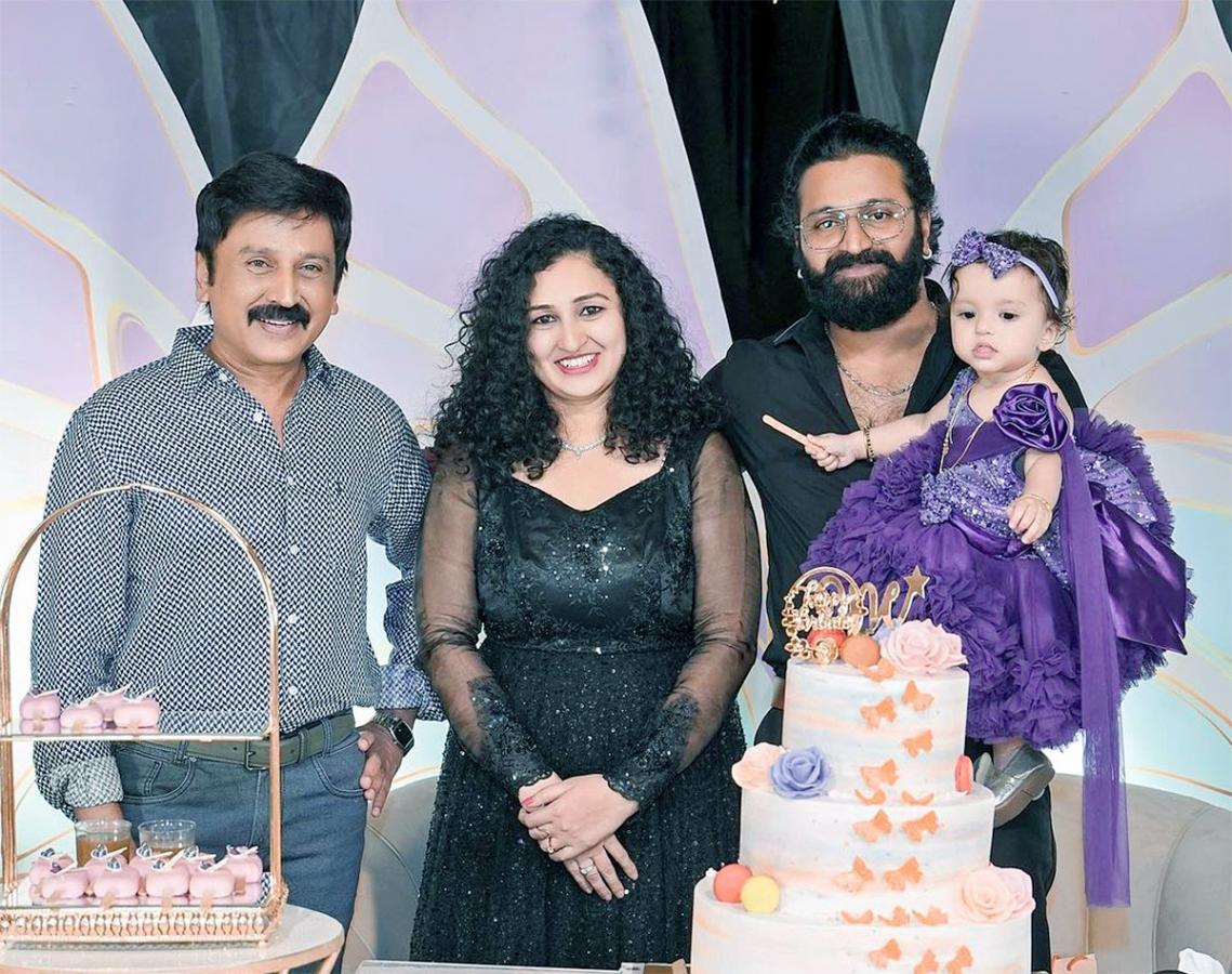 Kantara Hero Rishab shetty daughter birthday celebration photos - Sakshi10