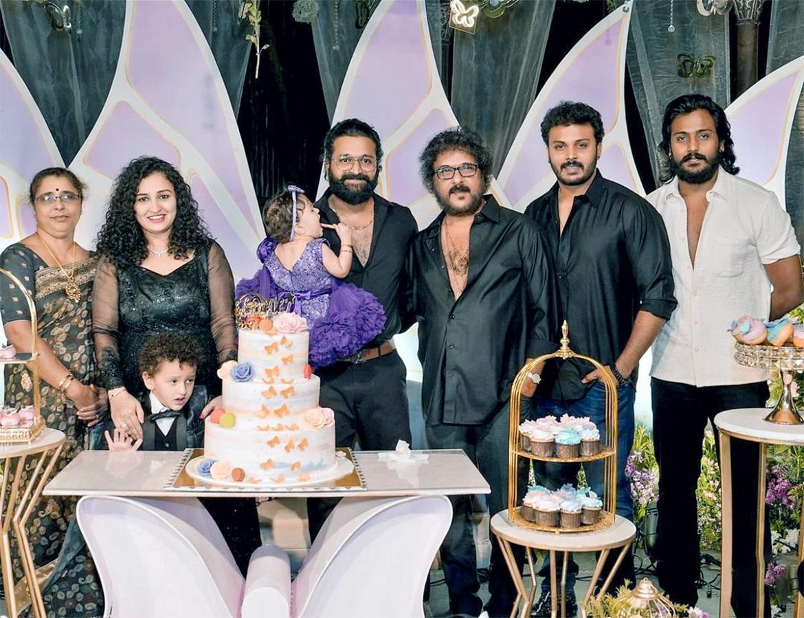 Kantara Hero Rishab shetty daughter birthday celebration photos - Sakshi11