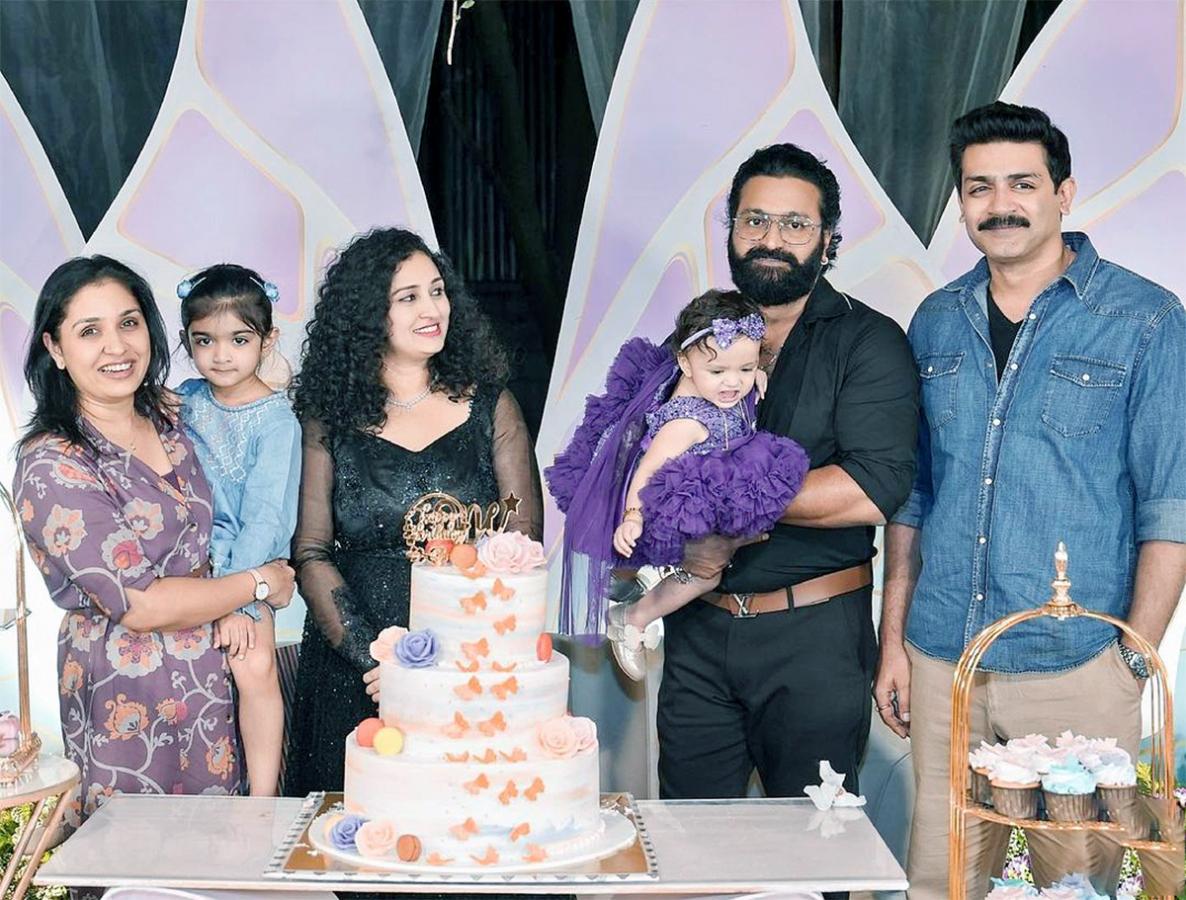 Kantara Hero Rishab shetty daughter birthday celebration photos - Sakshi16