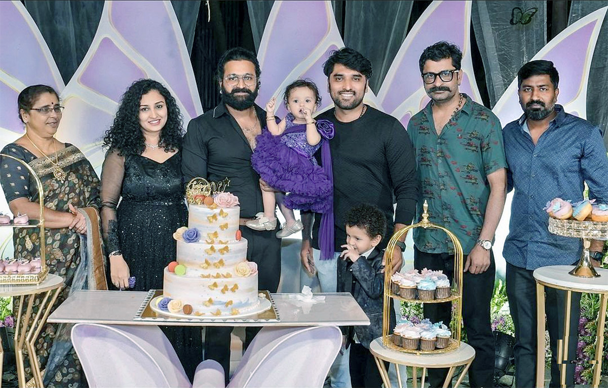 Kantara Hero Rishab shetty daughter birthday celebration photos - Sakshi25