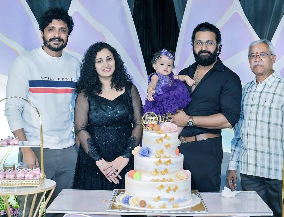 Kantara Hero Rishab shetty daughter birthday celebration photos - Sakshi27