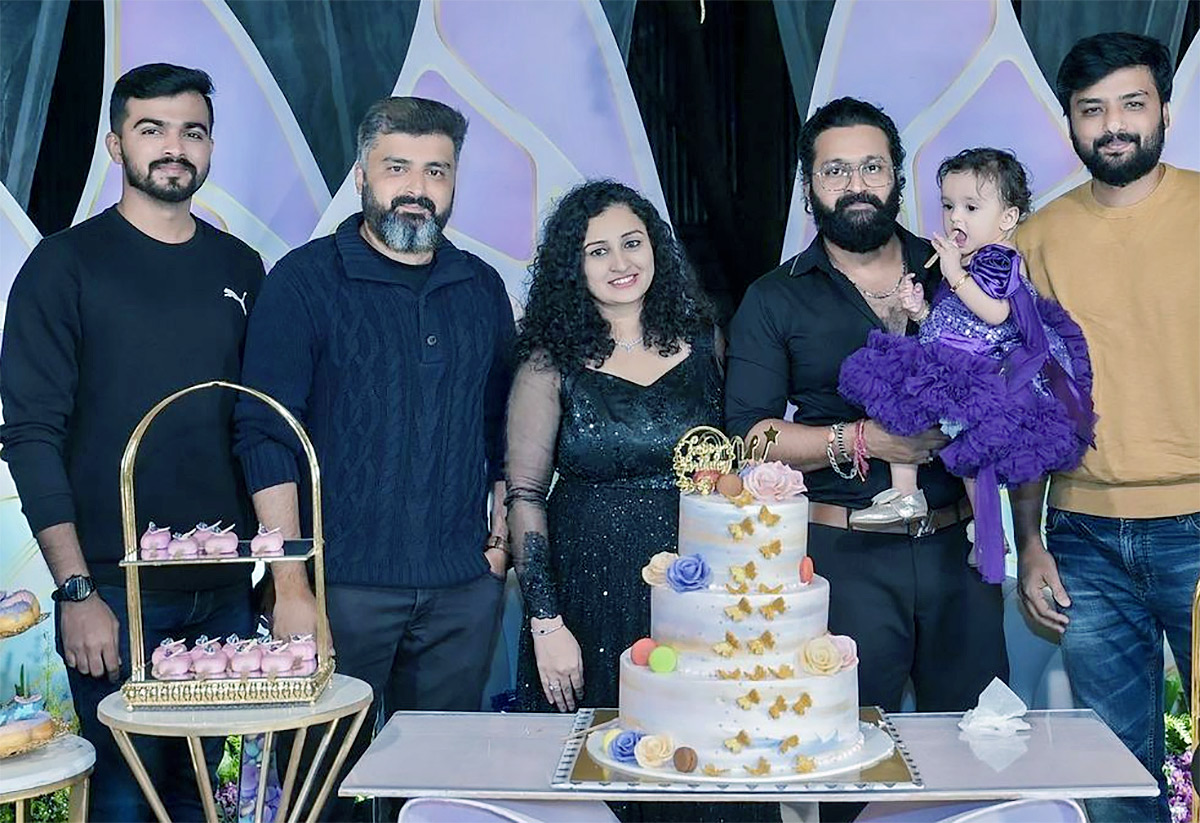 Kantara Hero Rishab shetty daughter birthday celebration photos - Sakshi29