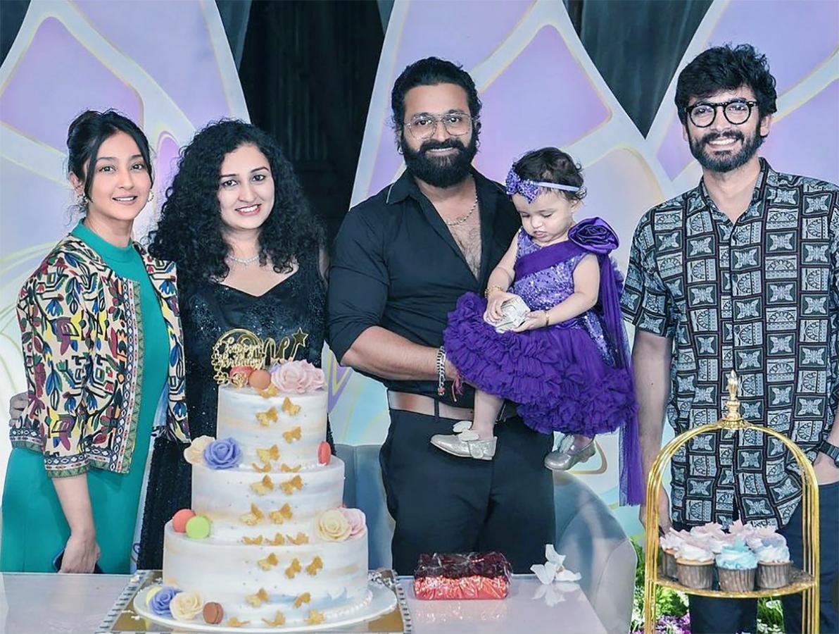 Kantara Hero Rishab shetty daughter birthday celebration photos - Sakshi30