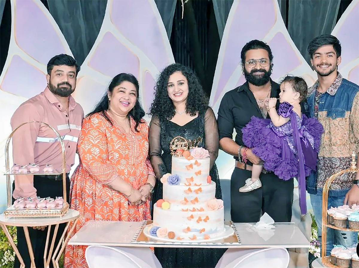 Kantara Hero Rishab shetty daughter birthday celebration photos - Sakshi33