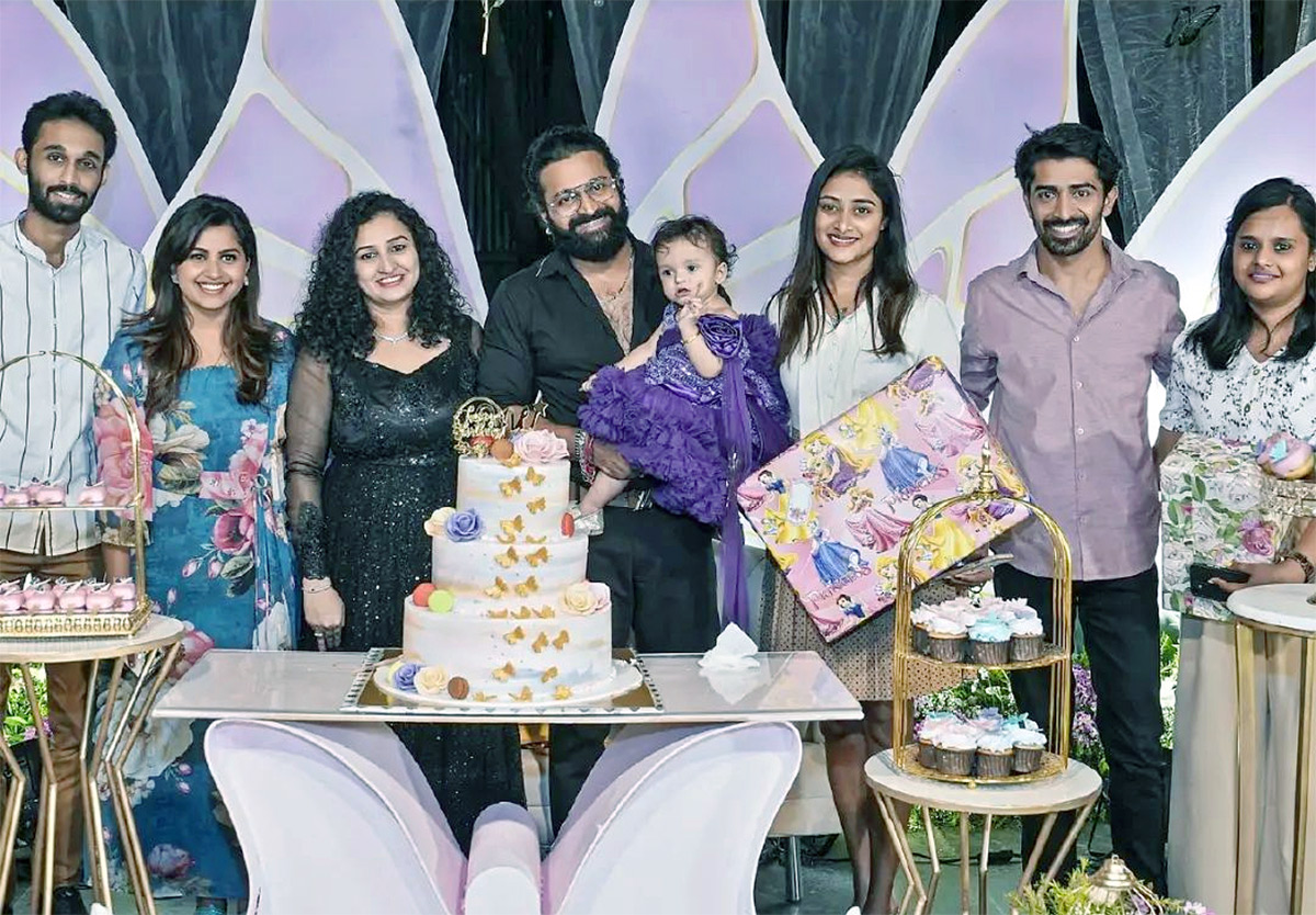 Kantara Hero Rishab shetty daughter birthday celebration photos - Sakshi35