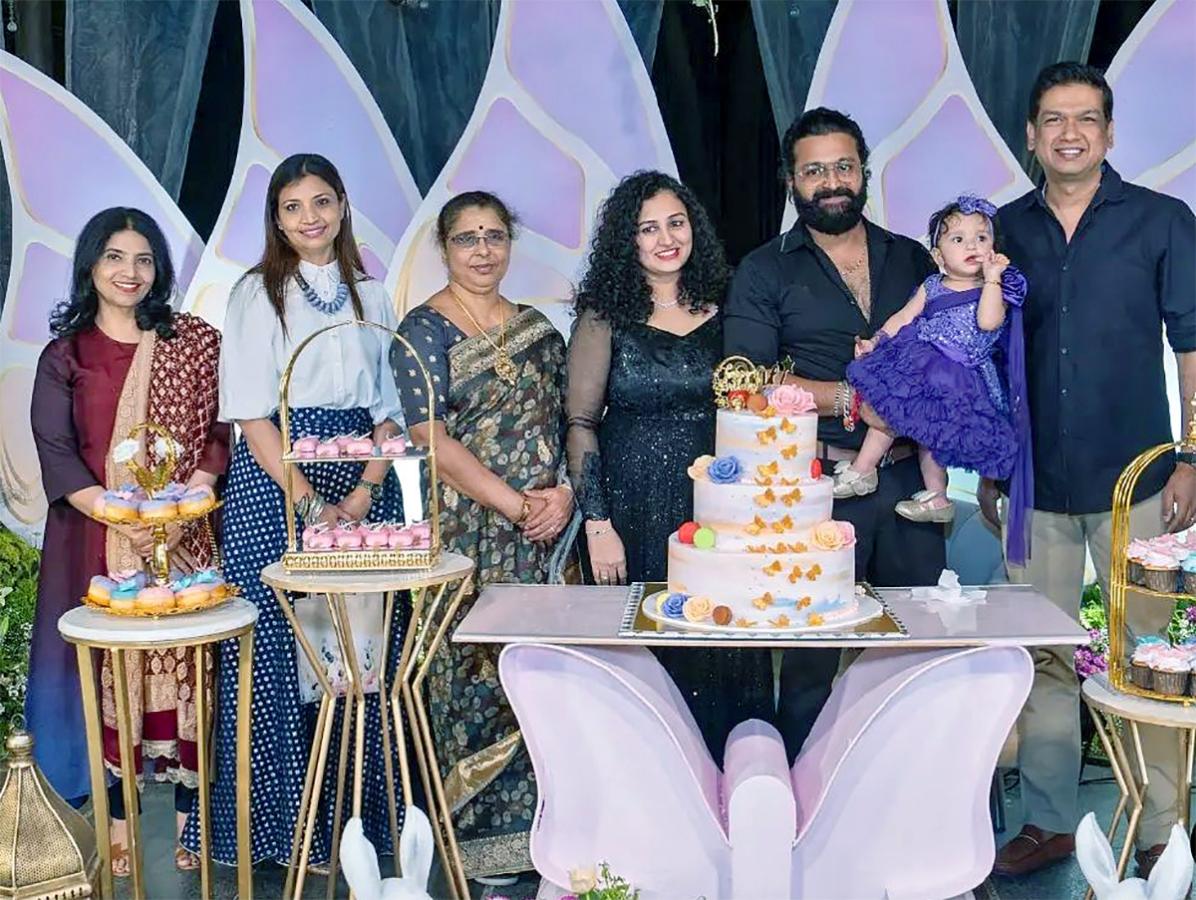 Kantara Hero Rishab shetty daughter birthday celebration photos - Sakshi36