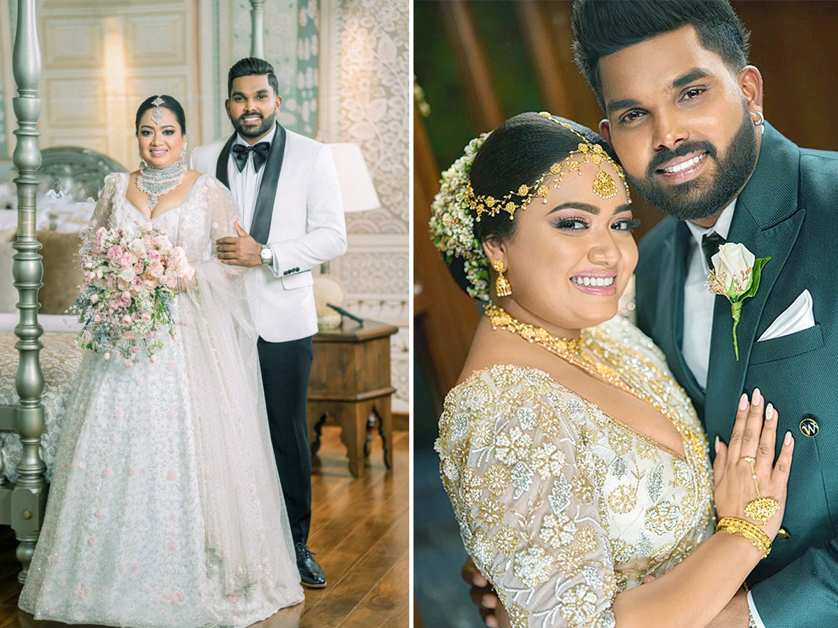 Sri Lankan Cricketer Wanindu Hasaranga Wedding Pics - Sakshi1