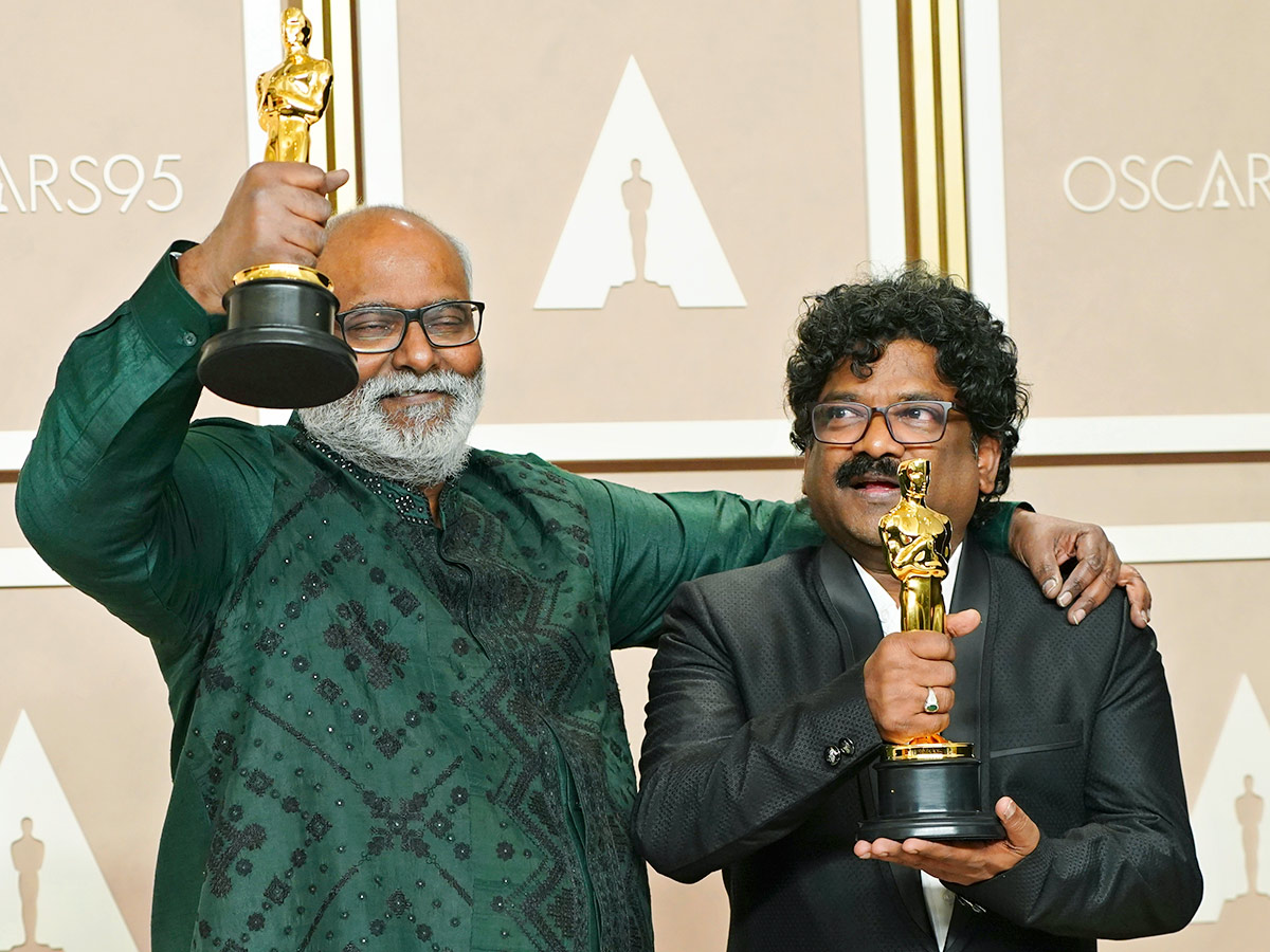 Oscar Awards 2023 WIN Naatu Naatu Song Photos - Sakshi18