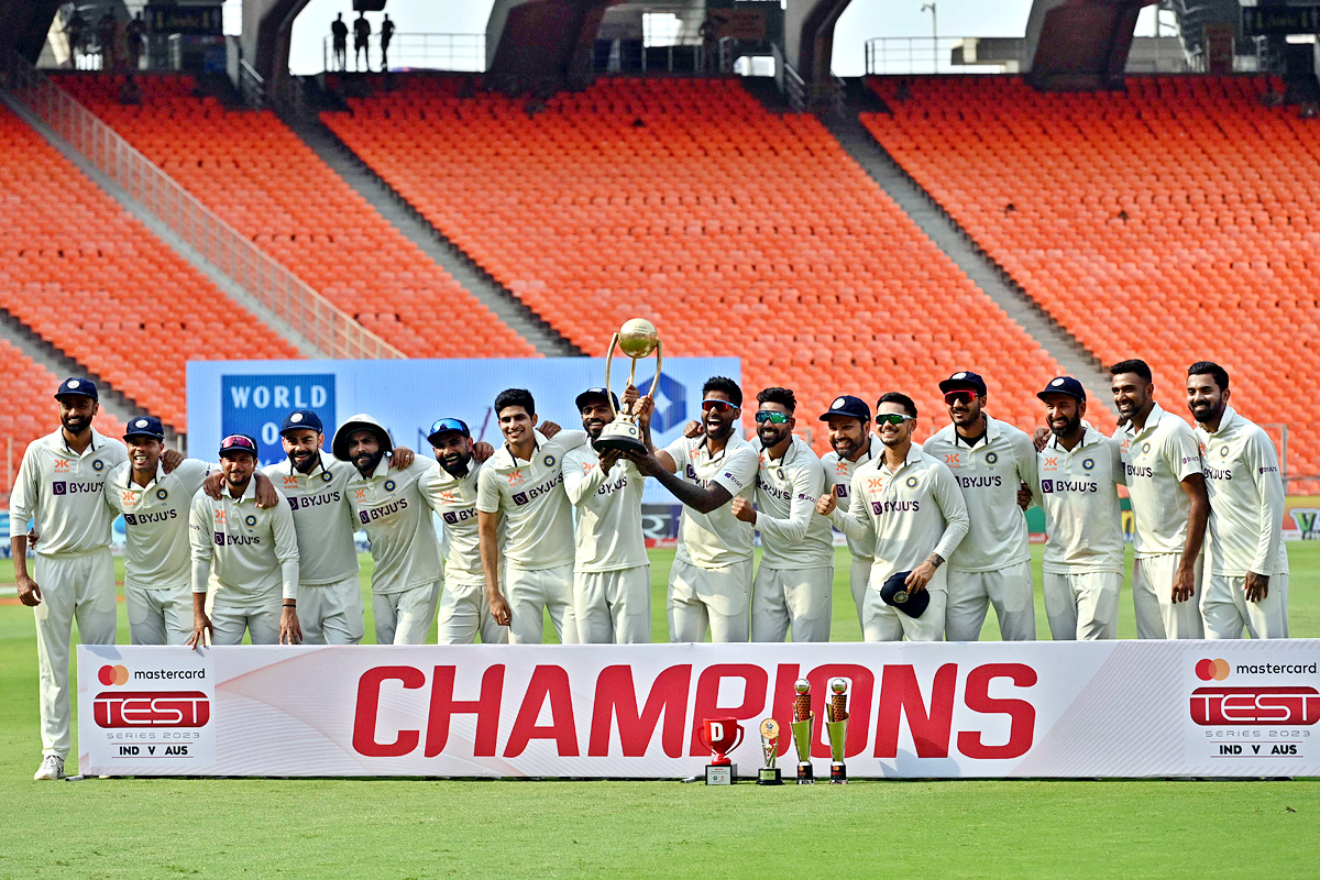 India vs Australia 4th Test Drawn - Sakshi11