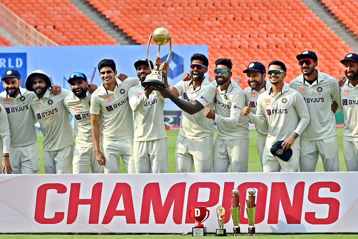 India vs Australia 4th Test Drawn - Sakshi12