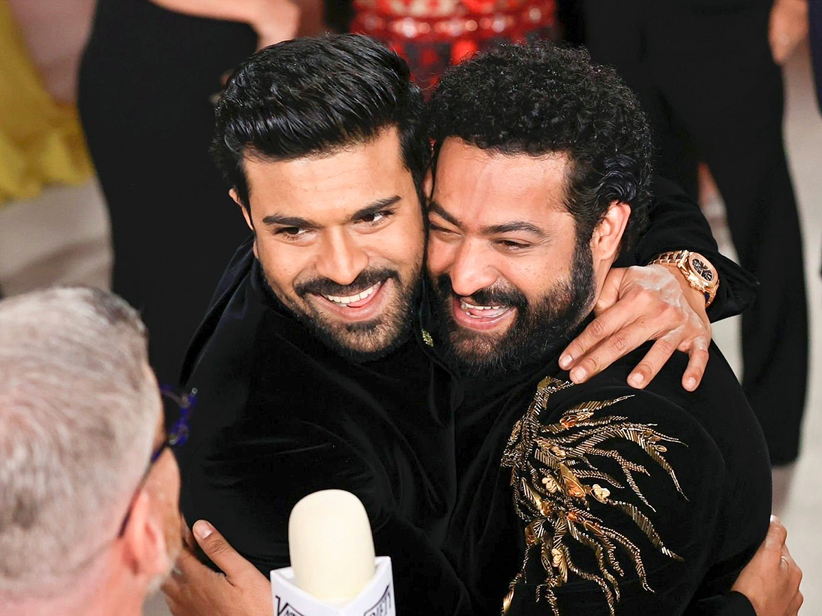 Oscar Awards Ceremony 2023: Unseen Photos Of Ram Charan And Jr NTR From Oscars, Photos Viral - Sakshi1