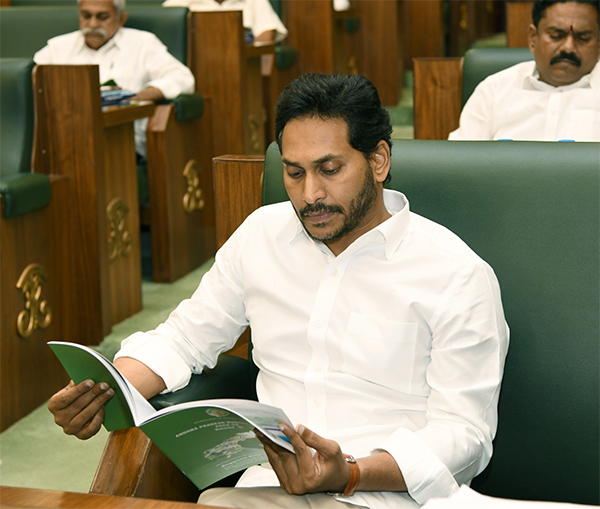 YS Jagan mohan Reddy Photos in AP Budget 2023  - Sakshi10