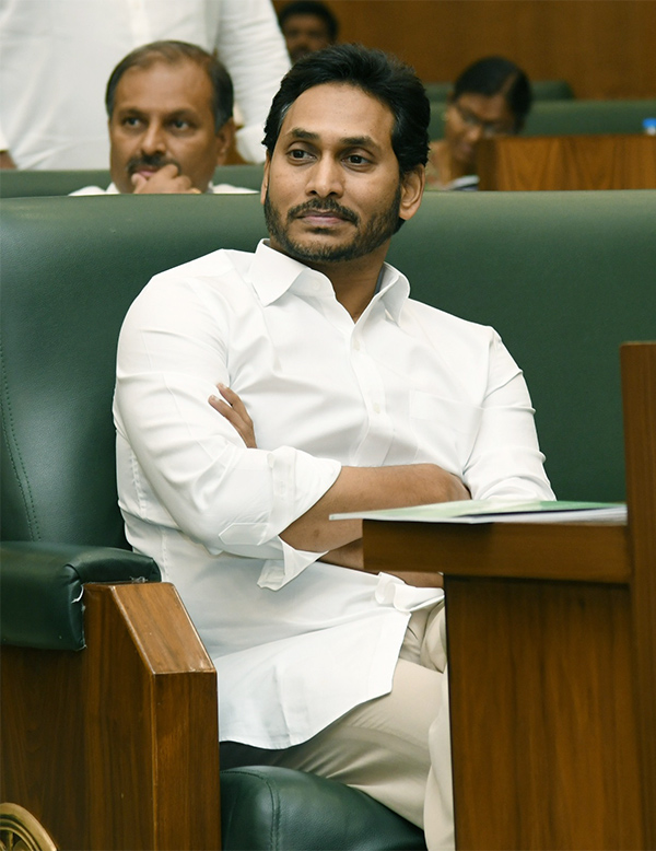 YS Jagan mohan Reddy Photos in AP Budget 2023  - Sakshi14