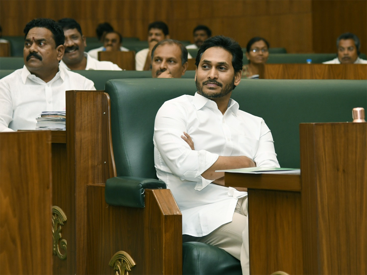 YS Jagan mohan Reddy Photos in AP Budget 2023  - Sakshi21