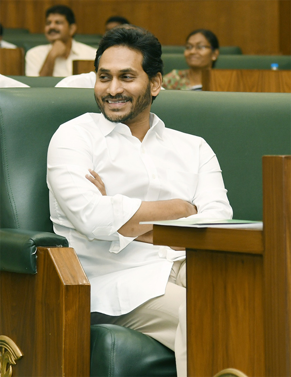 YS Jagan mohan Reddy Photos in AP Budget 2023  - Sakshi22