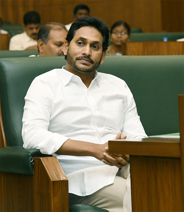 YS Jagan mohan Reddy Photos in AP Budget 2023  - Sakshi23