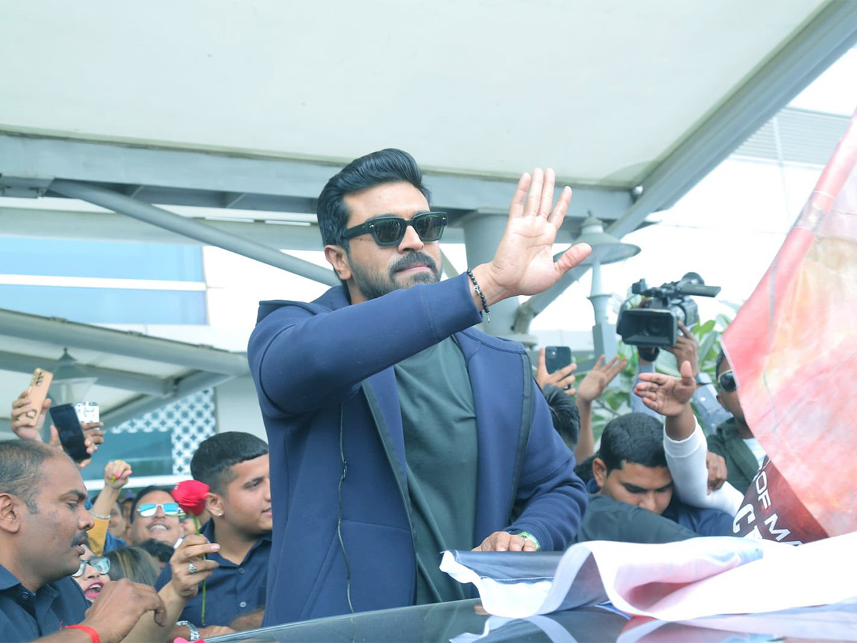 Ramcharan Returns To India - Sakshi1