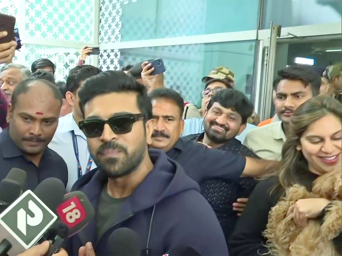 Ramcharan Returns To India - Sakshi11