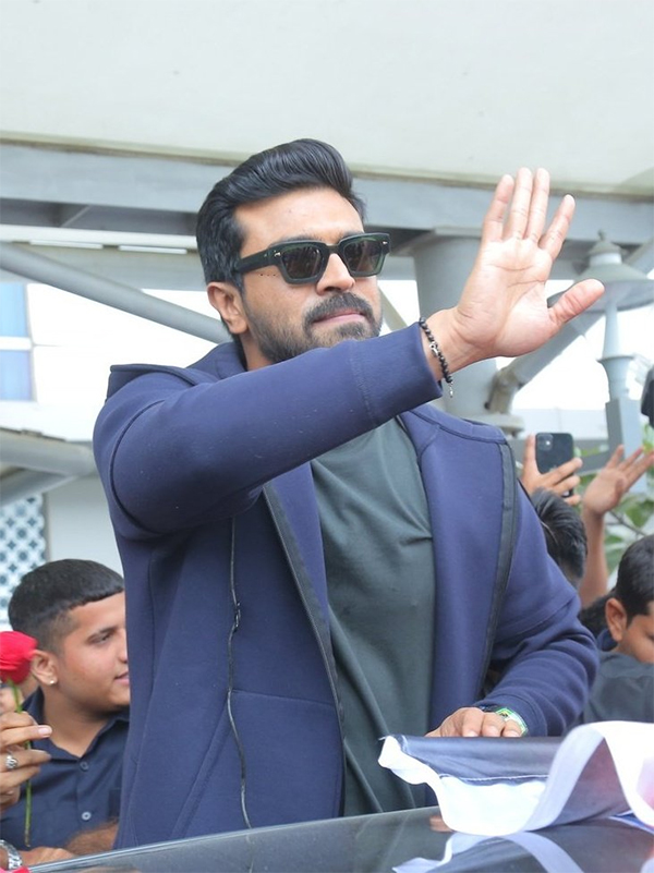 Ramcharan Returns To India - Sakshi12