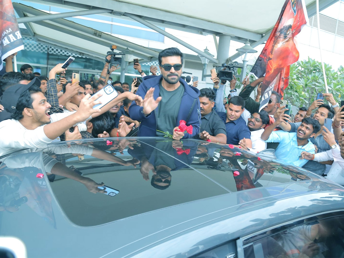 Ramcharan Returns To India - Sakshi2