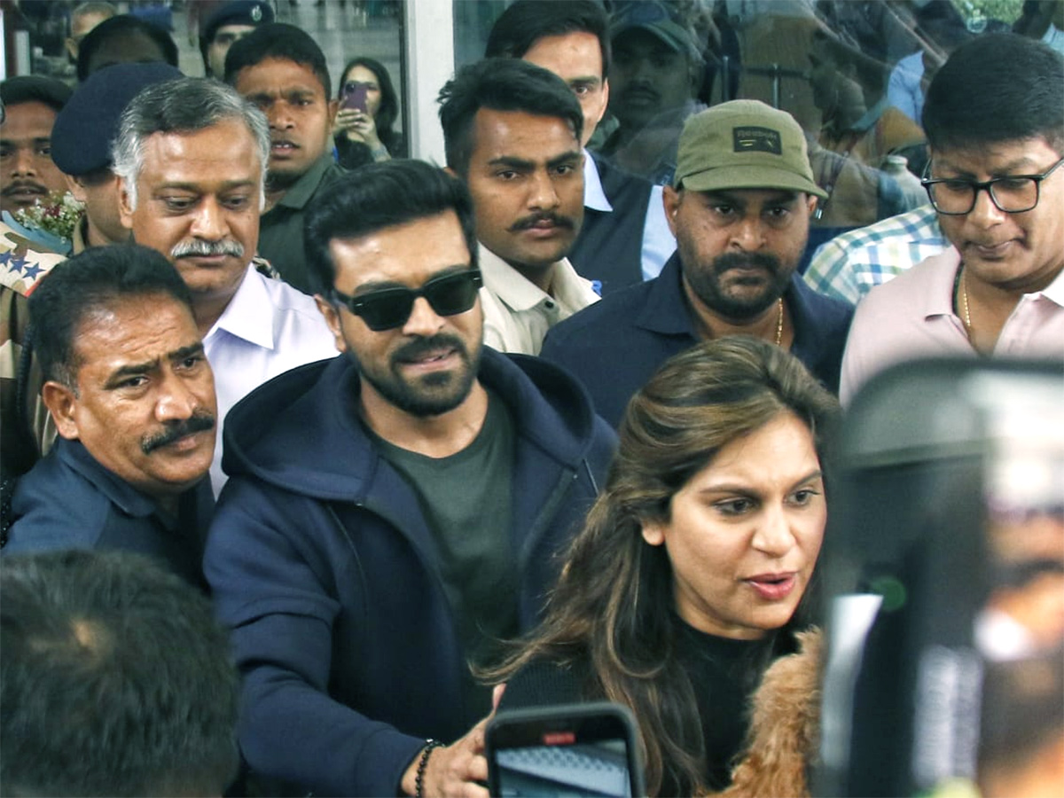 Ramcharan Returns To India - Sakshi3