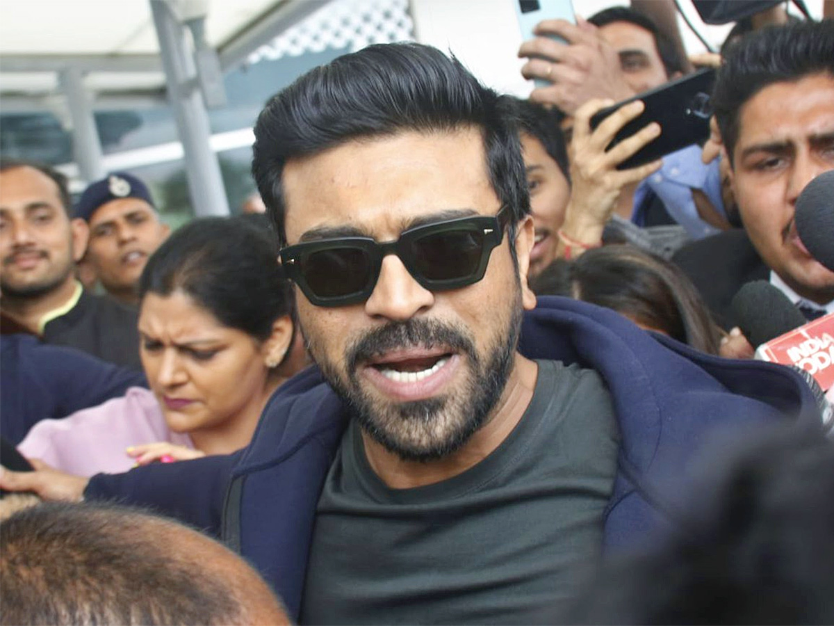 Ramcharan Returns To India - Sakshi8