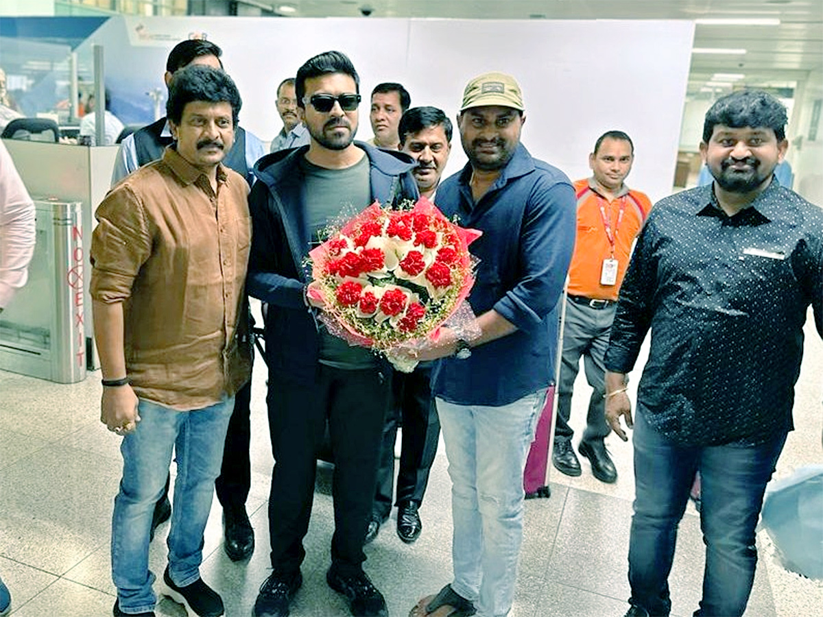 Ramcharan Returns To India - Sakshi9