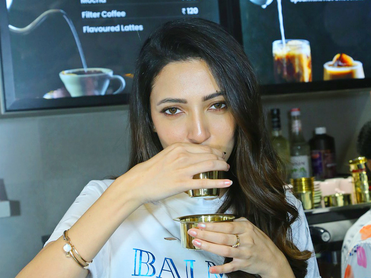 Actress  Neha Shetty Launches Dumont Coffee Meets Ice Creamery Store in Kompally Photos - Sakshi14