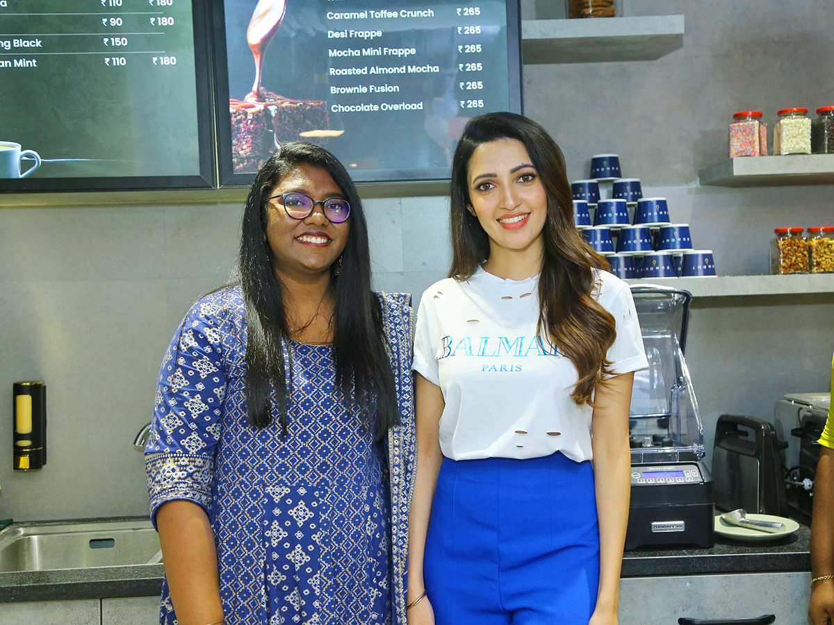 Actress  Neha Shetty Launches Dumont Coffee Meets Ice Creamery Store in Kompally Photos - Sakshi3