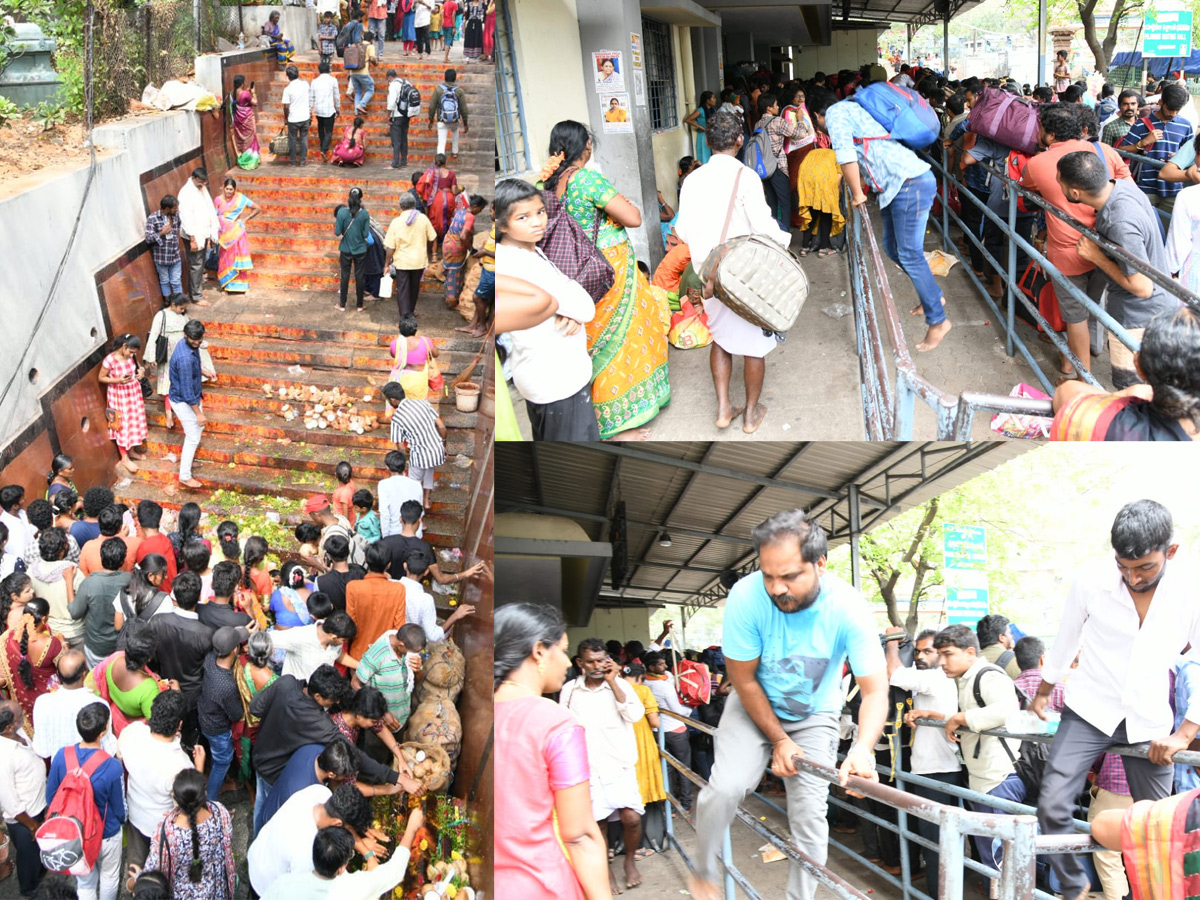 Huge crowd of devotees in Tirumala Photos - Sakshi12