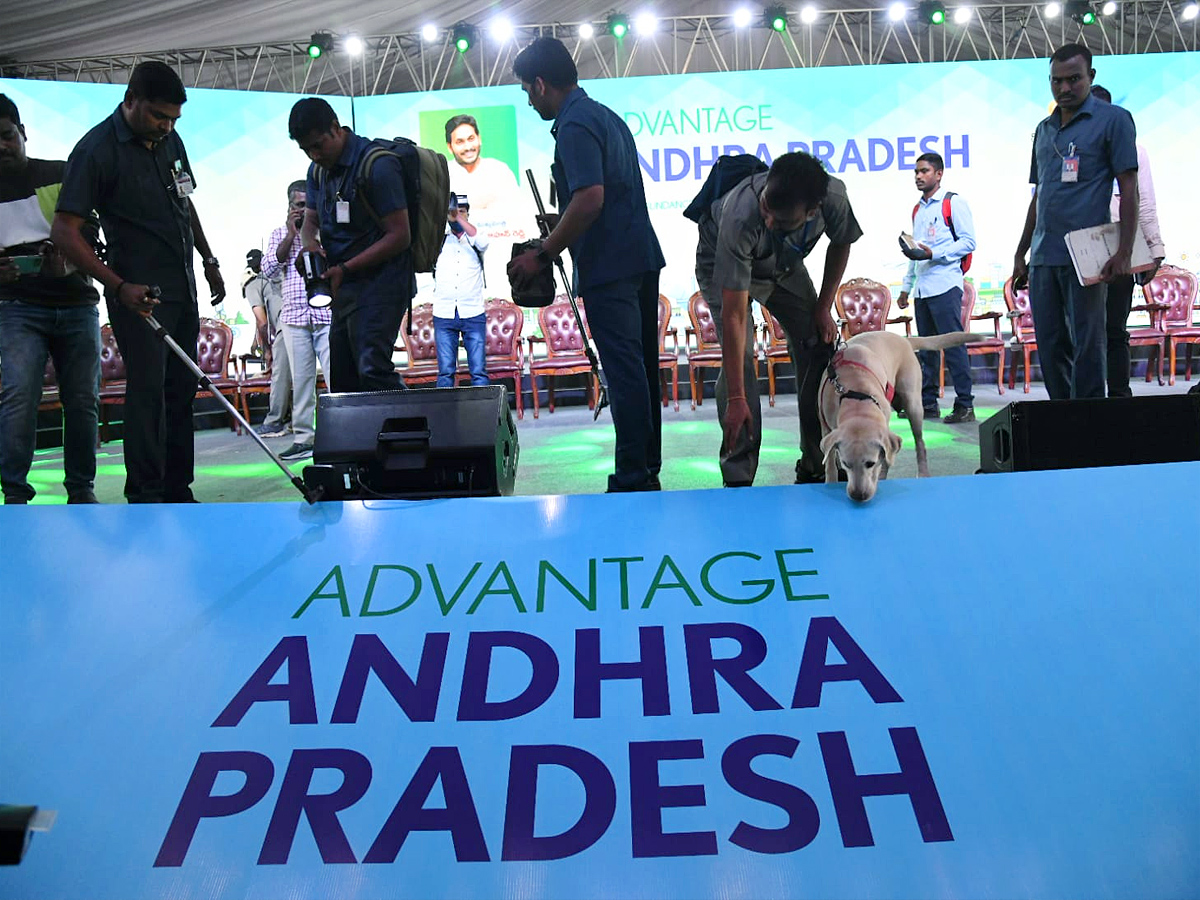 Andhra pradesh Vizag Global Investors Summit 2023 Grand Arrangements Photos - Sakshi3