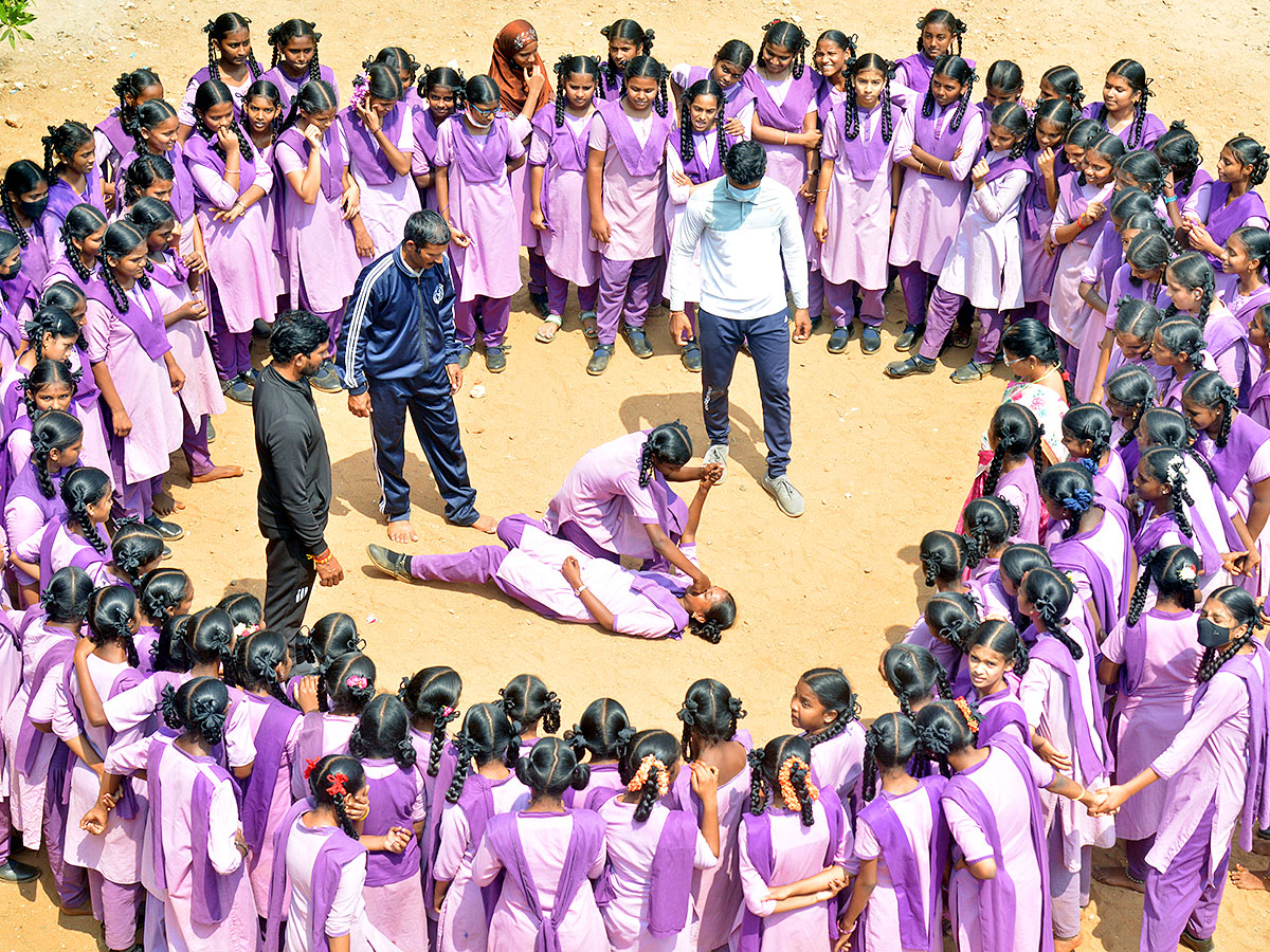 Self Defense Training For Girls In Vijayawada - Sakshi9