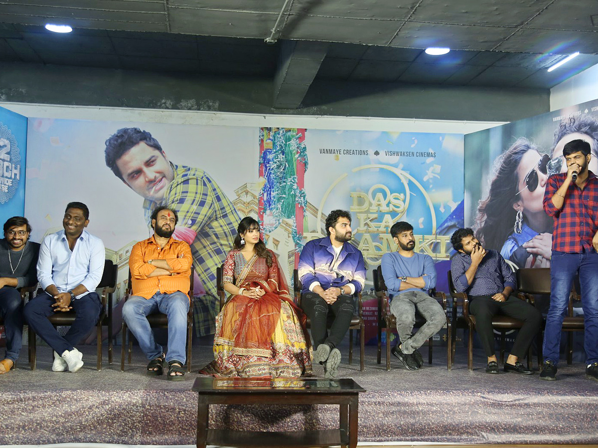 Das Ka Dhamki Movie Press Meet Photos - Sakshi2