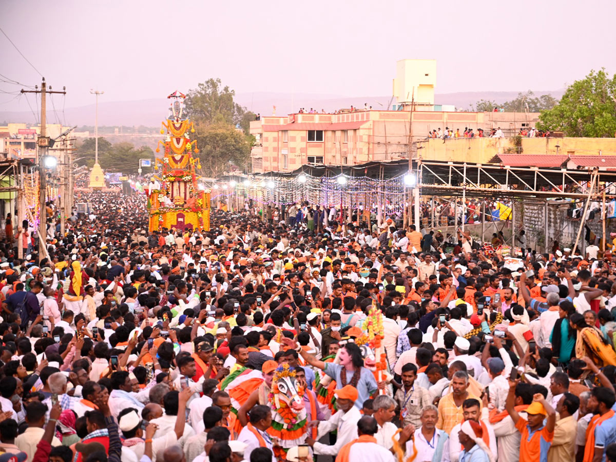 Ugadi 2023 Mahotsavam at Srisailam Temple Photos - Sakshi1