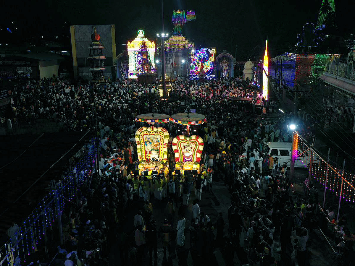 Ugadi 2023 Mahotsavam at Srisailam Temple Photos - Sakshi12