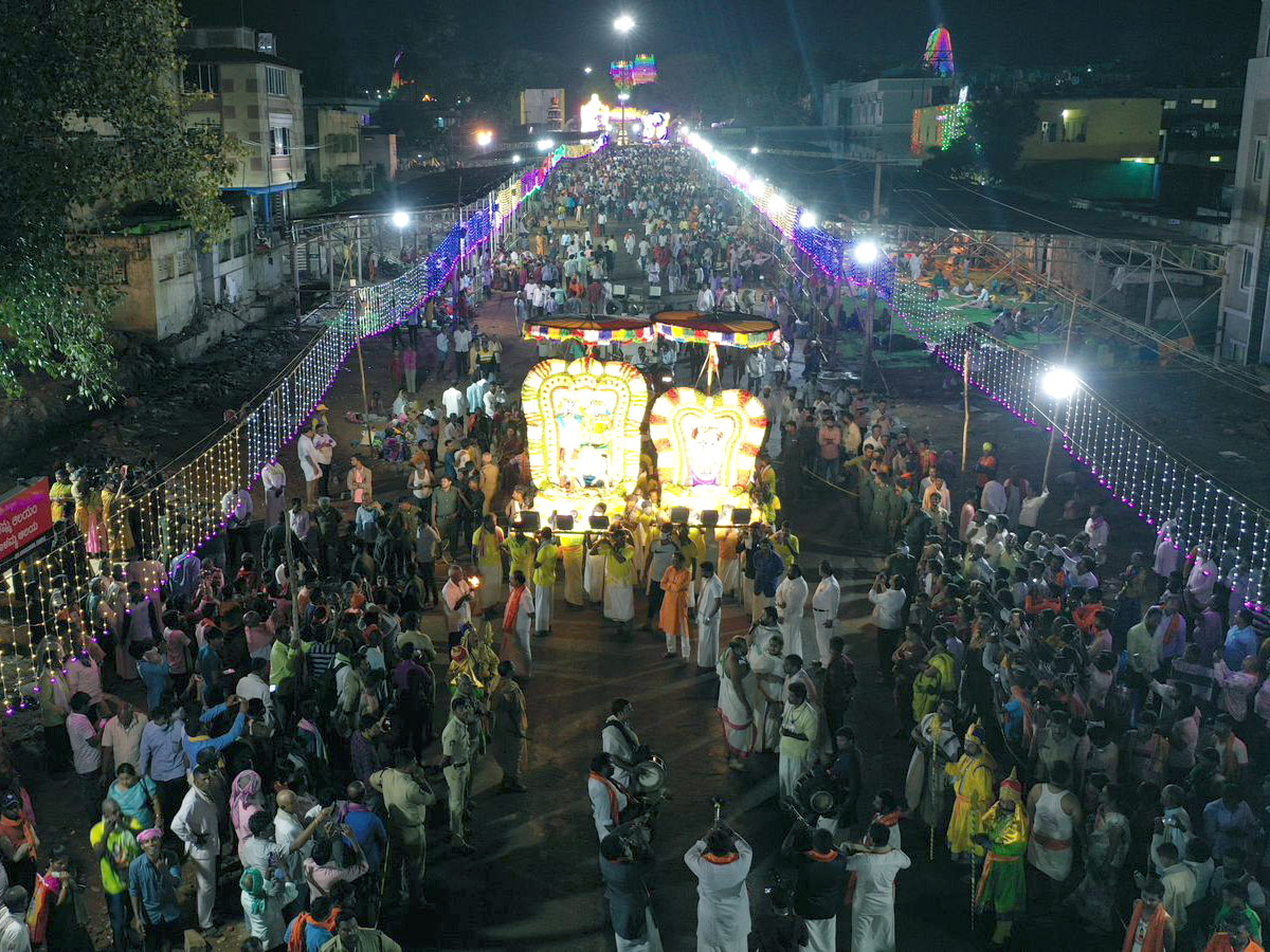 Ugadi 2023 Mahotsavam at Srisailam Temple Photos - Sakshi2