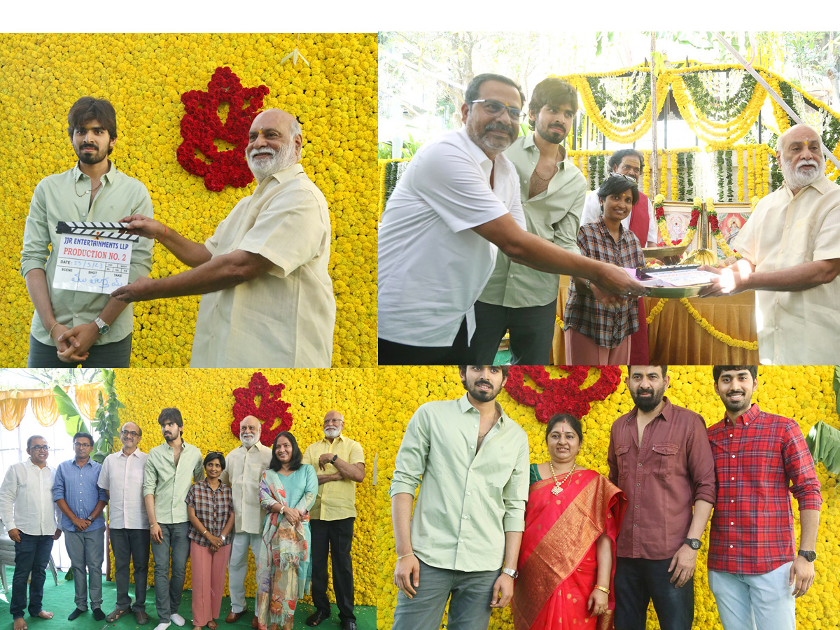 Mass Maharaja Ravi Teja Brother Son Movie Opening Photos - Sakshi1