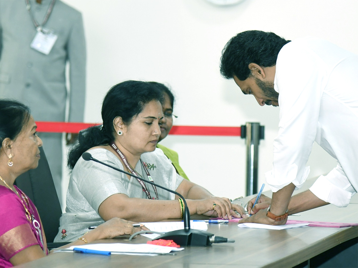 AP CM YS Jagan Cast his Vote for MLA Quota MLC Election 2023 - Sakshi3