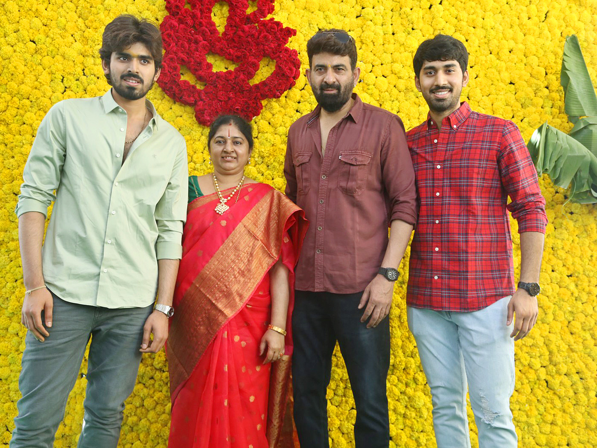 Mass Maharaja Ravi Teja Brother Son Movie Opening Photos - Sakshi3