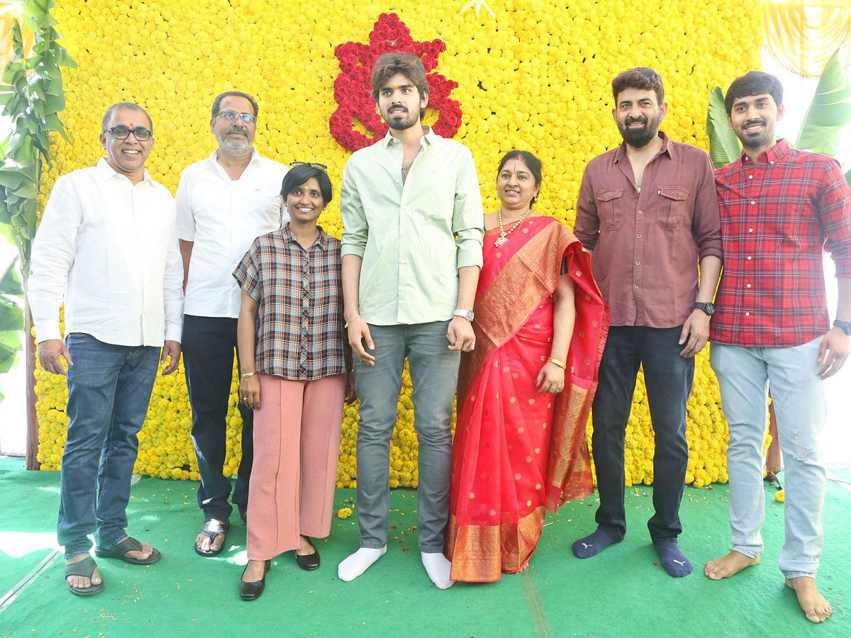 Mass Maharaja Ravi Teja Brother Son Movie Opening Photos - Sakshi4